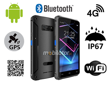 MobiPAD F2 – wielozadaniowy kolektor danych ze skanerem 2D, GPS, Wifi, Bluetooth, 4G LTE idealny dla logistyki i przemysłu