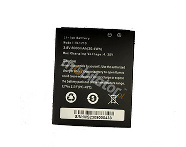 MobiPAD 7R - Main battery 8000mAh