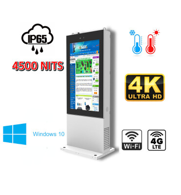 monitor dotykowy infokiosk informacyjny cichy NoMobi Trex Hi55W