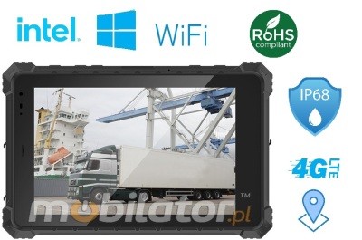 Mobipad 10DS-RTYF v.7 - Tablet outdoorowy 10.1cala z baterią 5000mAh, GPS, 5G i systemem Windows 11 - pancerny sprzęt do zadań specjalnych
