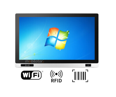 Mobitouch 215W-LF+2D Wydajny wzmocniony komputer panelowy z LF 125 kHZ