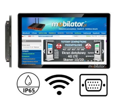 BiBox 238-I58 v.4 odporny panel komputerowy 23.8"