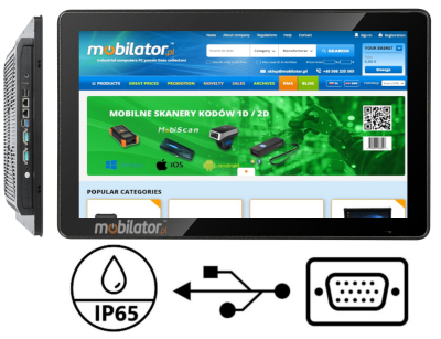 BiBox104-I58 odporny panel roboczy dla przemysłu