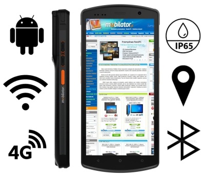 MobiPad P1800K solidny przemysłowy kolektor danych