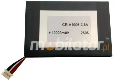 Additional battery for industrial tablets