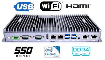 IBOX 6340 Wytrzymały mini komputer stacjonarny do użytku w przemyśle