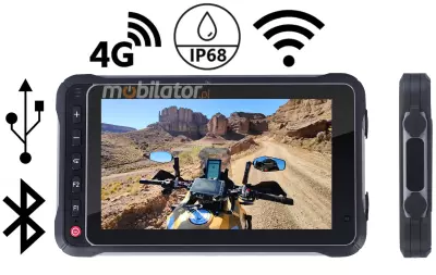 MobiPAD 7720X 4G - Wytrzymały tablet przemysłowy 7 cali z ekranem 2600 nitów, Android 15, IP68, GPS, 4G LTE - do pracy w wymagających warunkach