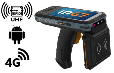 MobiPad HS7000N v.2 - 5-calowy wielozadaniowy kolektor z pamięcią 4GB RAM, 64GB ROM, modułem NFC oraz ze skanerem Honeywell N5703, RFID UHF