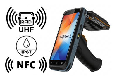 MobiPad HS7200N v.6 - Niezawodny terenowy terminal z normą IP67, NFC, skanerem 2D, moduł NFC, WiFi 5, Android 12 i procesor MTK6765