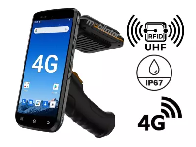 MobiPad HS7300N v.1 - Kolektory danych do zarządzania magazynem ze skanerem Newland N6601, czytnikiem radiowym RFID UHF oraz z pamięcią ROM 64GB