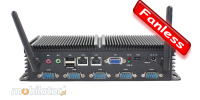 Przemysłowy Fanless MiniPC IBOX-N2800A High
