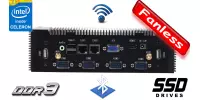 MiniPC Industrial Fanless MBOX-K900-Celeron 2RJ45 v.2.1