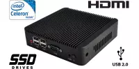 10 sztuk Przemysłowy Fanless MiniPC mBOX Nuc Q100N-01 v.2 