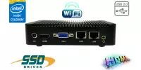 Industrial Fanless MiniPC mBOX Nuc Q100S-01 v.3