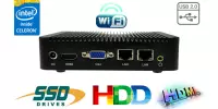 Industrial Fanless MiniPC mBOX Nuc Q100S-02 v.3