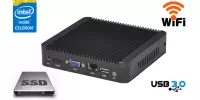 3x Industrial Fanless MiniPC mBOX Nuc Q180-01 v.3