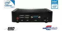 10x Industrial Fanless MiniPC mBOX Nuc Q180S-01 v.4