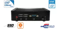 10x Industrial Fanless MiniPC mBOX Nuc Q180S-02 v.2
