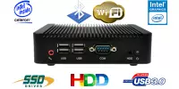 3x Industrial Fanless MiniPC mBOX Nuc Q190S-02 v.4