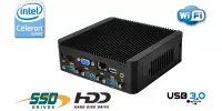 10 sztuk Przemysłowy Fanless MiniPC mBOX Nuc Q180C v.5