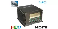 Fanless Industrial Computer MiniPC moBOX-525P2 (2xPCI) v.1