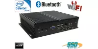 Industrial Computer Fanless MiniPC IBOX-J1900B High (WiFi + Bluetooth)