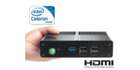 Industrial Computer Fanless MiniPC nBOX-X29-Y BAREBONE
