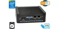 Computer Industrial Fanless MiniPC mBOX Nuc Q190P v.5