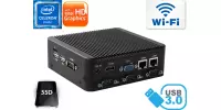 Przemysłowy Komputer Fanless MiniPC Nuc IBOX-501 N1-B v.2