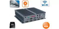 Przemysłowy Komputer Fanless MiniPC IBOX-206(D2550) v.4