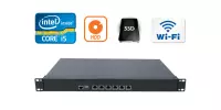 Przemysłowy Komputer Fanless MiniPC IBOX-NS-1U8L i5 v.6