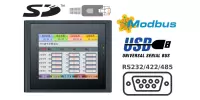 Industrial control panel HMI MK-070AS IP65 2xCOM Port + Ethernet + SD