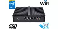 Industrial Computer Fanless MiniPC mBOX Nuc Q370G4 v.3