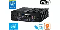 Computer Industrial Fanless MiniPC mBOX Nuc Q410P v.5