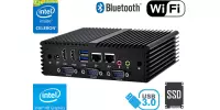 Computer Industrial Fanless MiniPC mBOX Nuc Q410P v.6
