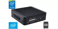 Przemysłowy Fanless MiniPC mBOX Nuc Q107N-01 v.4