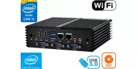 Computer Industrial Fanless MiniPC mBOX Nuc Q450P v.4