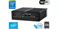 Computer Industrial Fanless MiniPC mBOX Nuc Q410S v.1