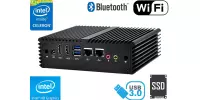 Computer Industrial Fanless MiniPC mBOX Nuc Q410S v.3