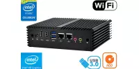 Computer Industrial Fanless MiniPC mBOX Nuc Q410S v.5