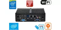 Computer Industrial Fanless MiniPC mBOX Nuc Q150P v.4