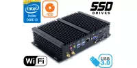 3 LATA GWARANCJI Komputer Przemysłowy Fanless MiniPC HyBOX 04PMF-i3-5005u v.9