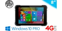 Pyłoszczelny wstrząsoodporny tablet przemysłowy Emdoor I86H 4G - Win 10 PRO