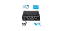 Wzmocniony mini Komputer Przemysłowy Fanless MiniPC IBOX-NM21 v.5