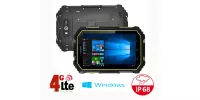 Pancerny tablet dla budowlańców przemysłowy dla pracowników terenowych odporny na niskie i wysokie temperatury dla Przemysłu Windows 10 MobiPad 760RW