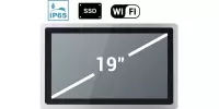 Wytrzymały wzmocniony przemysłowy panel PC