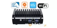 Rugged Mini Industrial Computer Fanless MiniPC IBOX-NM31A WiFi v.3