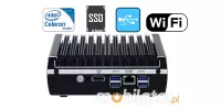 Rugged Mini Industrial Computer Fanless MiniPC IBOX-NM31A Barebone