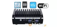 Rugged Mini Industrial Computer Fanless MiniPC IBOX-NM31B WiFi v.2