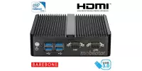 Computer Industry Fanless MiniPC yBOX GX30 - N2830 Barebone